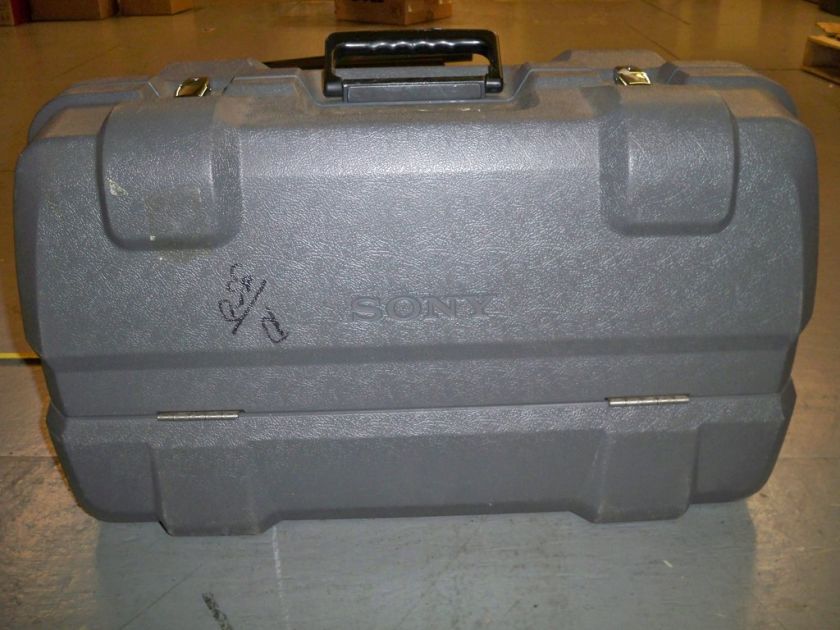 Sony DXC 537 Camcorder case only no bundled items  
