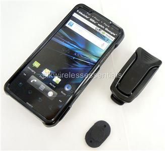 LG OPTIMUS 2X OEM BODYGLOVE BLK SNAP ON CASE COVER+CLIP  