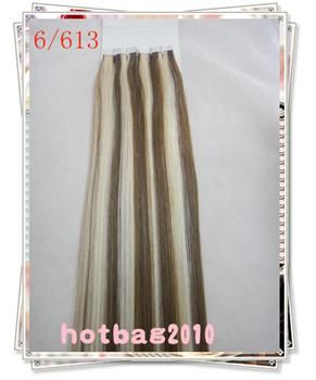 Remy Tape Human Hair Extension 20=51cm 20&50g 10 More Color Available 