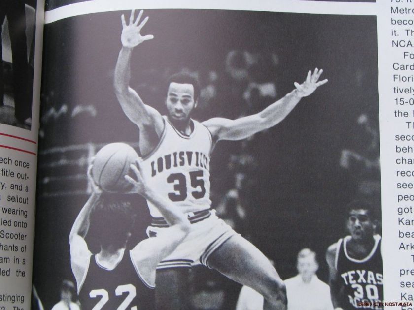 1980 LOUISVILLE yearbook DARRELL GRIFFITH basketball  