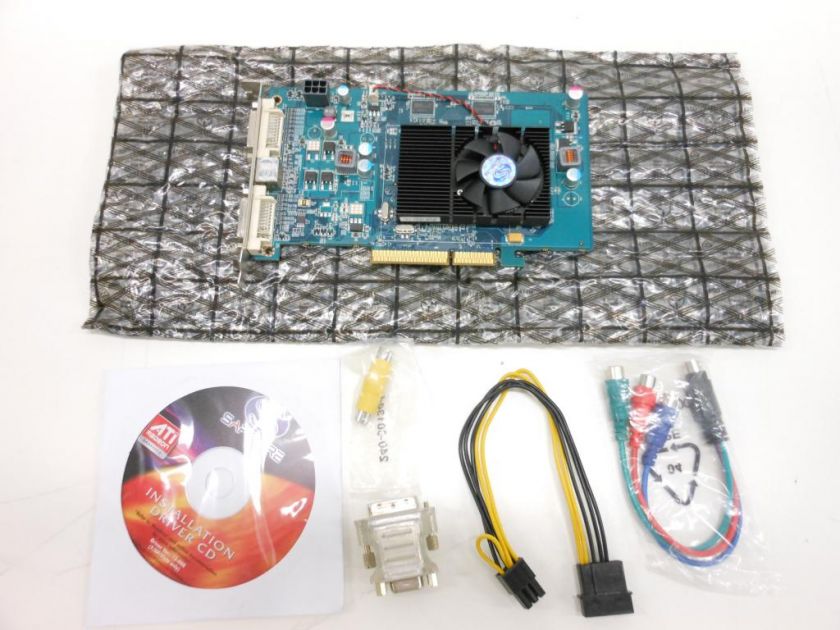 Sapphire ATI Radeon HD4650 1 GB 2DVI AGP Video Card 100288L  