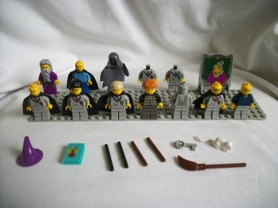 LEGO Harry Potter Minifigure Lot Harry,Ron,Hermione,Draco,Dementor 