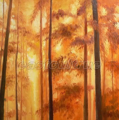 Framed Large Handmade Landscape Oil Paintings Em278  