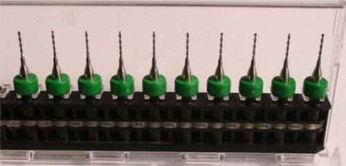 10 MICRO DRILL PCB CNC FITS DREMEL PRESS ROUTER BIT NEW  