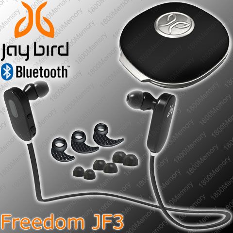 JayBird JF3 Freedom Bluetooth Headphones for iPhone iPod iPad Android 