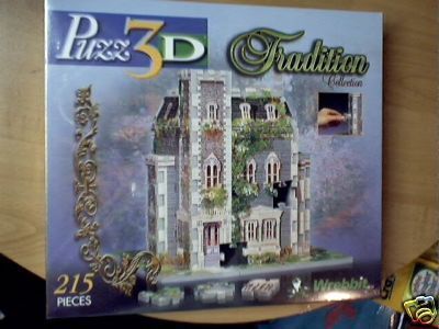 Wrebbit Puzz 3d Puzzle Set Lot 2 House NEW RARE  