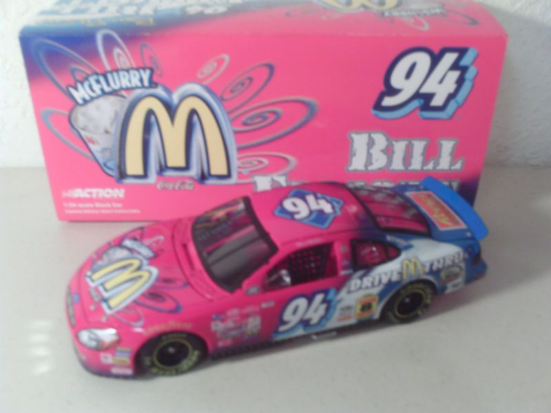   Elliott 94 McDONALDS / McFLURRY 1/24 Action Platinum NASCAR diecast