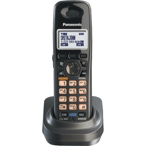 Panasonic KX TGA939T DECT 6.0 2 Line Cordless Handset and Charger