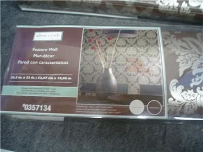 ct. allen roth Feature Wall #0357134 Prepasted Washable Wall Paper 