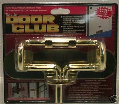 Door Club Home Security / Deadbolt Alternative  