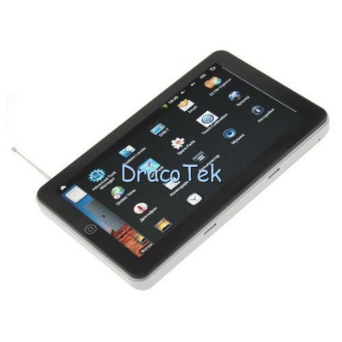 Inch A700 Android 2.3 Tablet PC with DVB T &ISDB T (dual digital TV 