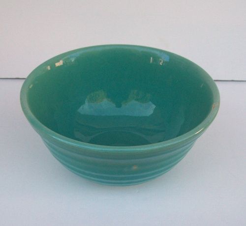 BAUER Vintage Green Mixing Bowl RING #12 RINGWARE Jade CALIFORNIA 