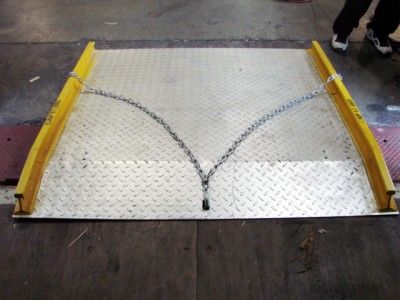 10,000 # FORKLIFT DOCK BOARD PLATE STEEL RAMP 60 x 60  