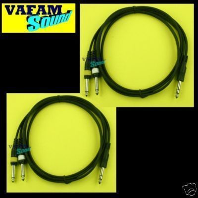 Each 6Ft 1/4 Audio Insert Cables   Recording  