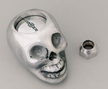 Lokar Polished Skull 700R4 4 Speed Shifter Knob SK 6863  