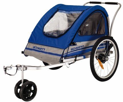 Schwinn Trailblazer Bike/Bicycle Trailer & Stroller 038675067103 