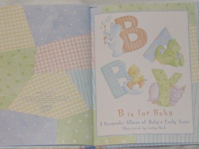   ZOOPHABET 3 Pc Baby Memory Book, Brag Book Album, & Calendar Gift Set