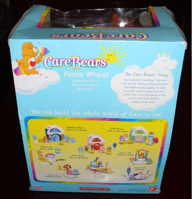 Care Bears Ferris Wheel + Jet Ski Adventure Lot NIP  