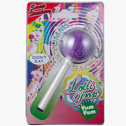 Hot Gift lollipop Portable Massage Stick Massager Charm Purple  