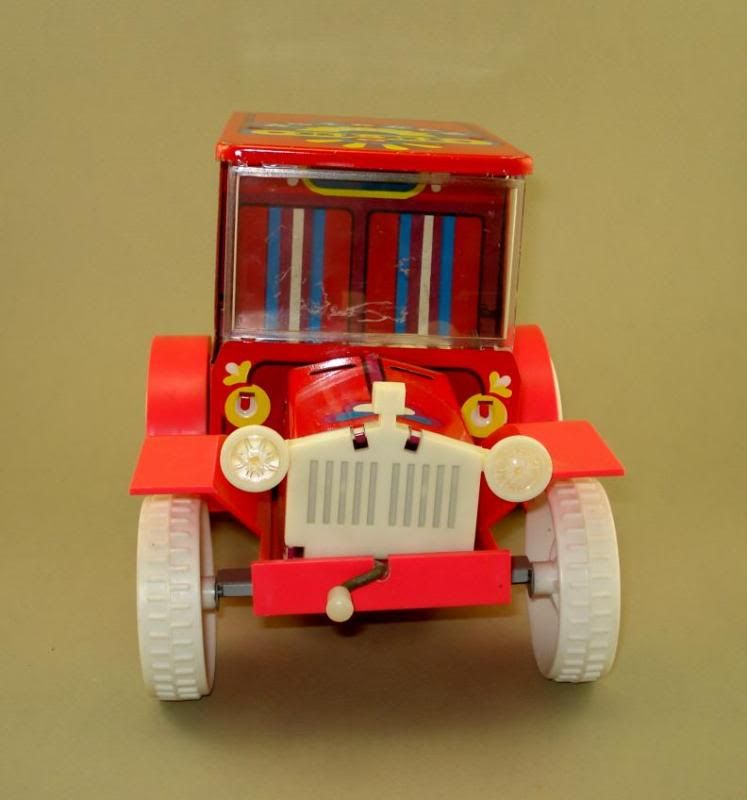 Vintage Russian Tin Toy Car Battery Operated NORMA  