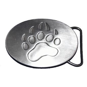 Grizzly Black Bear Print Claw Belt Buckle SALE  