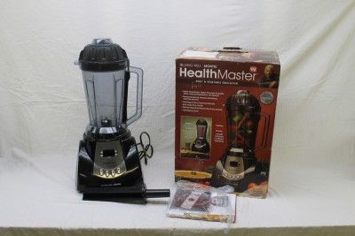 Montel Williams Health Master Juicer Blender Emulsifier Complete 