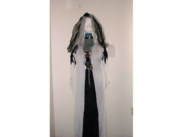 ZOMBIE BRIDE GOTHIC WEDDING HALLOWEEN COSTUME ADULT  