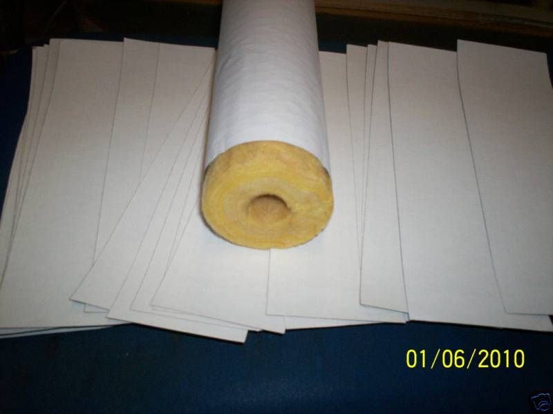 56 1/2 FIBERGLASS PIPE INSULATION 3 total Diameter  