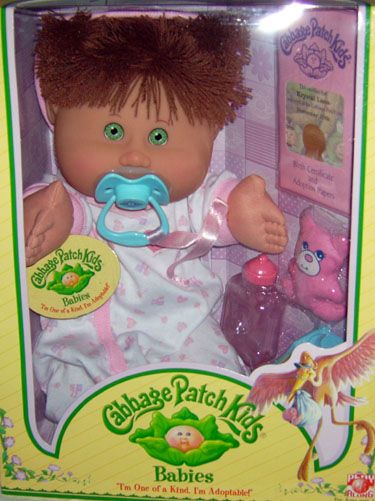 Cabbage Patch Kids Play Along Kid. Red Hair, Green Eyes  