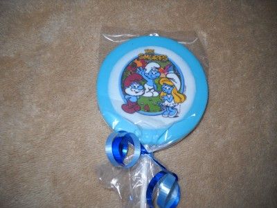   Smurfs Smurfette Papa Birthday Cake Favors Lollipops Lollipop  