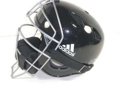 Adidas Trilogy Black Baseball Catchers Mask Helmet  