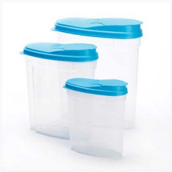   PANTRY FOOD STORAGE CONTAINER SET   GREAT FOR PASTA & CEREAL  