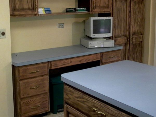 Kitchen Countertops   Light Blue  