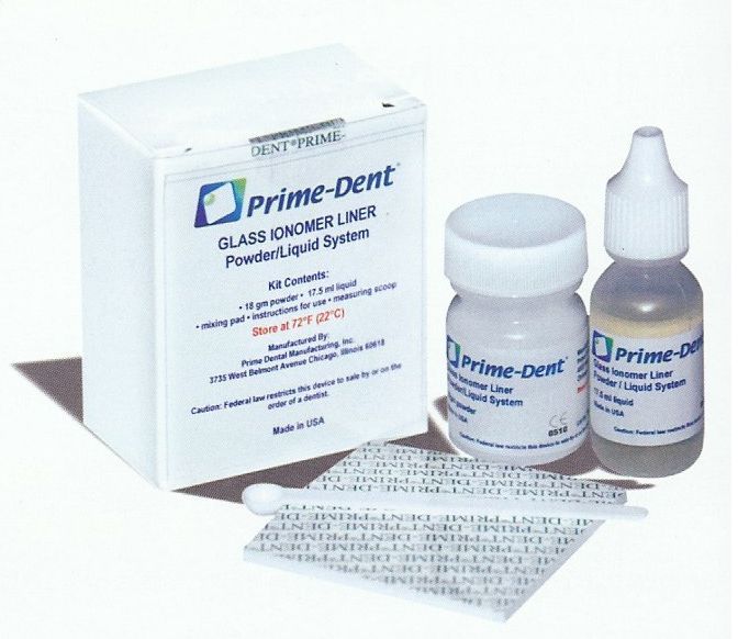 GLASS IONOMER CEMENT POWDER/LIQUID SYSTEM  