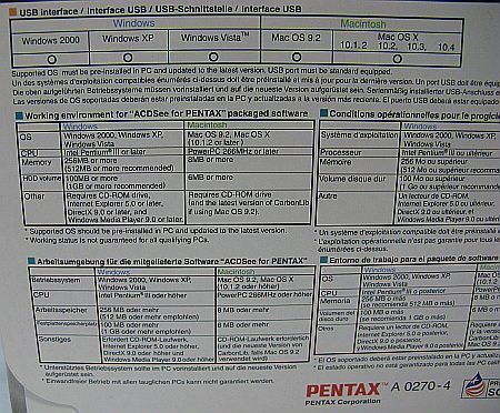 Pentax Optio Z10 8 Megapixel Digital Camera  