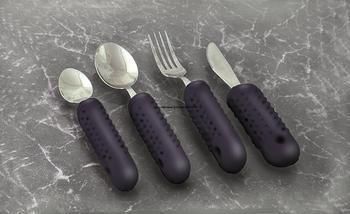 Bendable Fork, Knife & 2 Spoons For Elderly & Disabled  