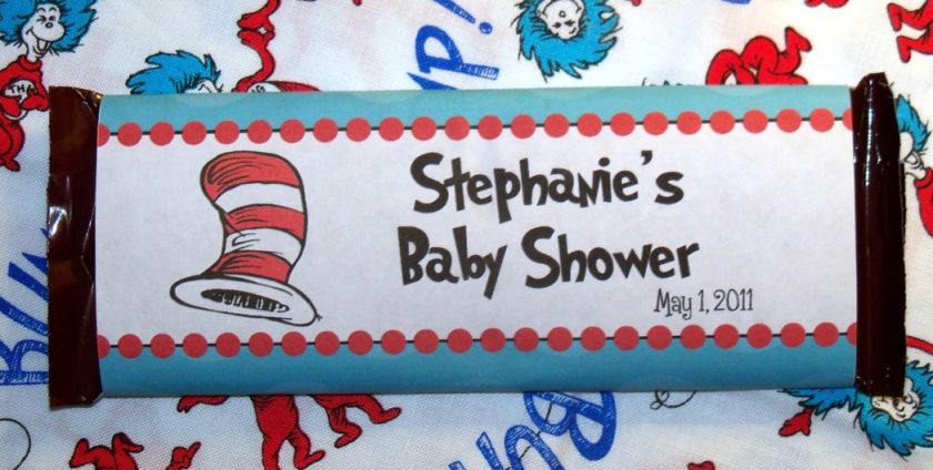 Custom Dr. Seuss Party Supplies, you print, choose ONE  