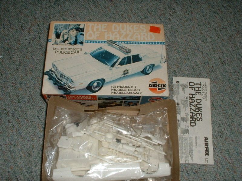 Airfix 1/25 Dukes of Hazzard Roscos Police car  