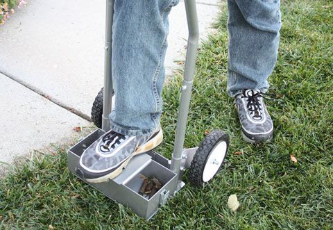   handtruck for moving fertilizers, top soil, etc. around the yard