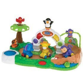 Fisher Price Amazing Animals Spinnin Around Musical Zoo  