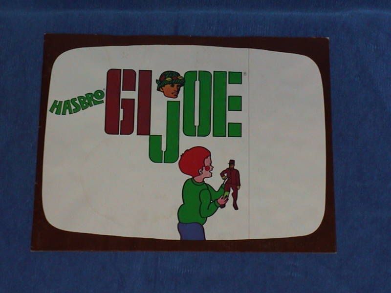 GI JOE G I JOE SALES MAN CATALOG  