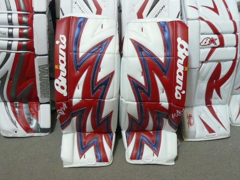 New Brians DX2 Pro 31 Int Ice Hockey Goalie Pads  