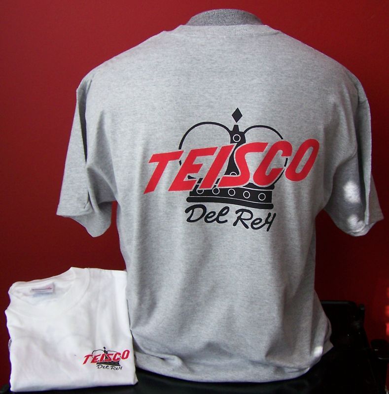 VINTAGE TEISCO GUITAR T SHIRT XXL  