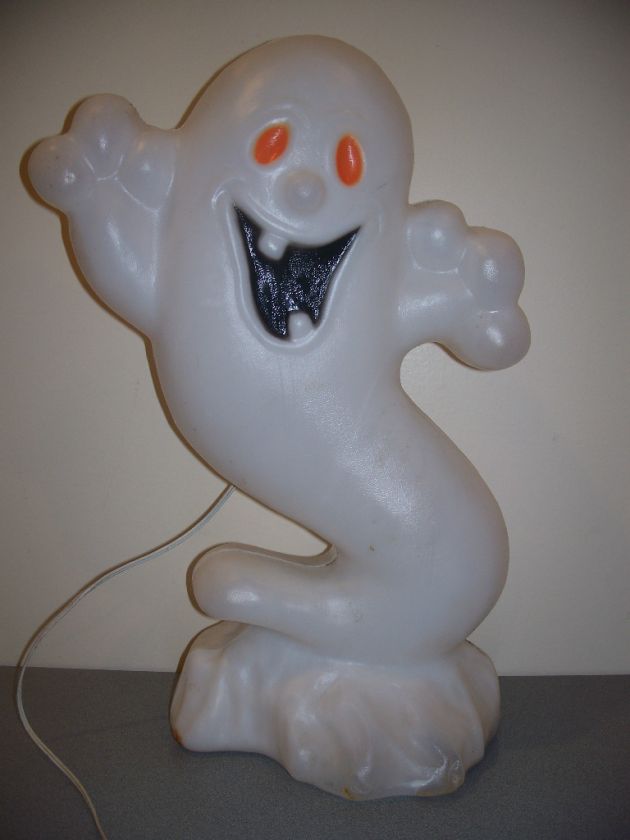 BLOW MOLD 22 GHOST HALLOWEEN YARD DECOR LIGHT #3  