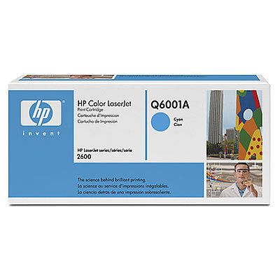   NEW CYAN TONER CARTRIDGE Q6001A FOR HP COLOR LASER JET 2600N  