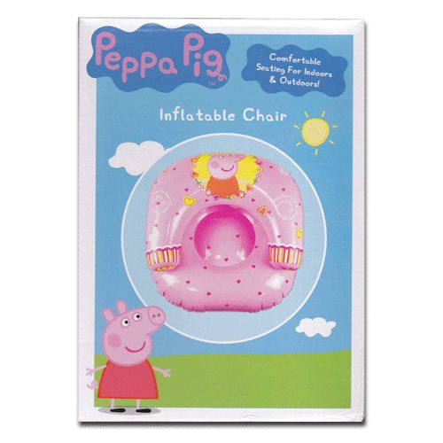 NEW PEPPA PIG   COMFORTABLE INFLATABLE CHAIR  