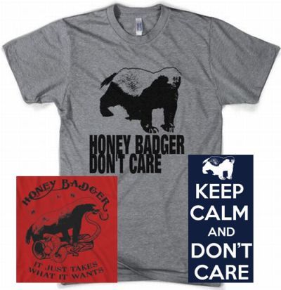 Cult Internet T Shirts Choose From 5 Designs Cotton Mens Honey Badger 