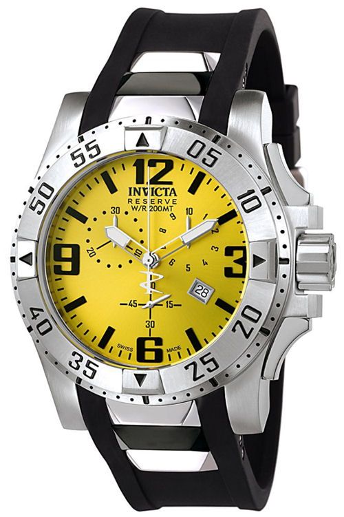 Invicta Reserve Mens Excursion Swiss Quartz Chronograph Watch