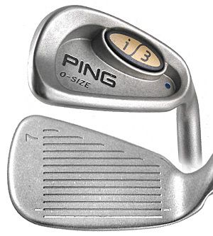 PING I3 O SIZE BLUE DOT IRONS 3 PW (8 PC) GRAPHITE REGULAR  