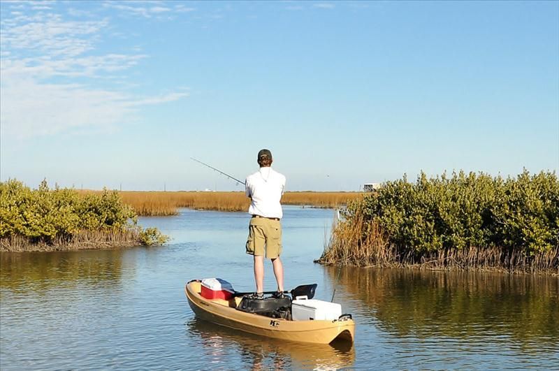 Kayak Fishing KC Kayak K12 Unique Design  